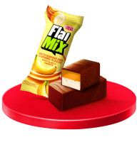 Цукерки «Flai Mix зі смаком банану та карамелі» ящик 3 кг.