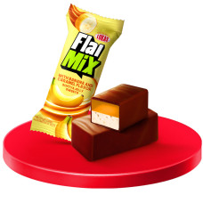 Цукерки «Flai Mix зі смаком банану та карамелі» ящик 3 кг.