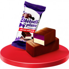 Цукерки «Melodiplum зі смаком сливи» ящик 3 кг.