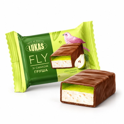 Цукерки «FLY зі смаком груші» коробка 3.5 кг