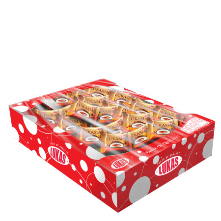 Sweets «Lukasya with apricot filling»