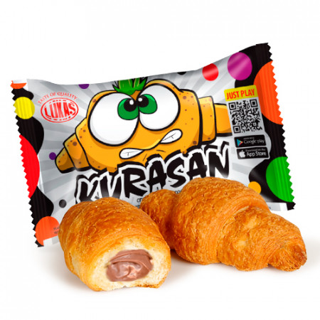 «Kurasan» with cocoa cream filling